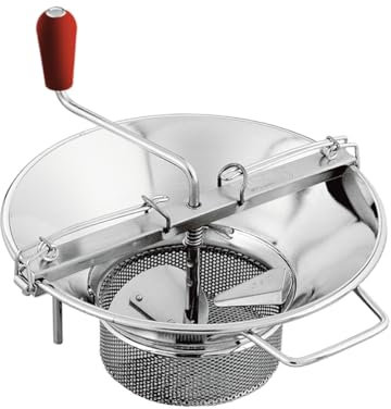 LOUIS TELLIER - Moulin étamé professionnel n°5 sans grille - Fabriqué en France - L'incontournable des cuisine des chefs gastronomiques