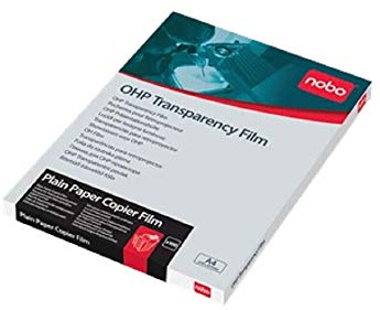 Nobo 33638237 Folie für Kopierer, Format, A4, 120 My, 100 Stück