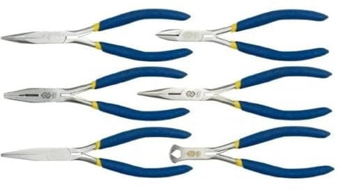 Vorel electronics mini pliers set 6 pcs 125 mm long (42309)
