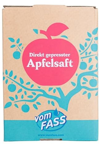VOM FASS Bodensee-Apfelsaft, 5 Liter, Bag in Box