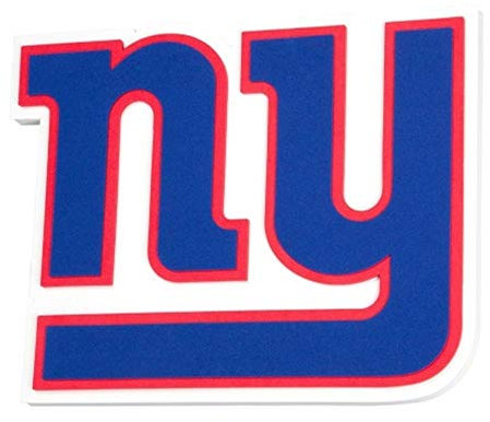 FanFave NFL New York Giants 3D-Wandschild aus Schaumstoff