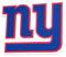 FanFave NFL New York Giants 3D-Wandschild aus Schaumstoff