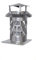 Nischenmarkt Schornsteinhaube/Kaminhut/Schornsteinabdeckung Windkat V2A DN 180 mit Grundplatte + Silikon