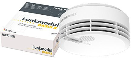 Hekatron Genius Plus X Rauchmelder mit Funkmodul Basis X Auslaufmodell