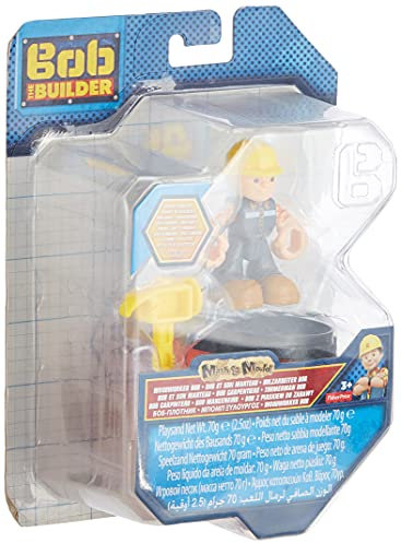 Mattel DYT91 - Bob der Baumeister Sandspaß Figur mit Bausand, Vorschul- Spielwelten