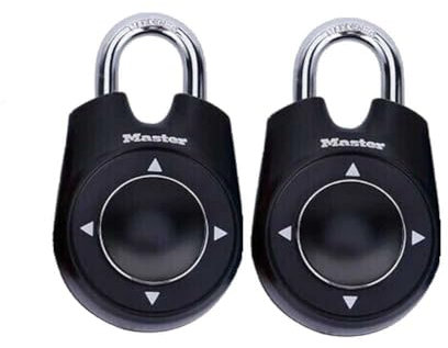 Master Lock 1500iD Lot de 2 cadenas pour contrôleur à grande vitesse 5,1 cm