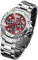 FIREFOX AIRFIGHTER FFS02-105 Sunray rot Chronograph massiv Edelstahl Sicherheitsfaltschließe Herrenuhr Armbanduhr 10 ATM wasserdicht
