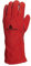 Delta Plus CA515R Guanti da saldatore in crosta bovina anti calore, taglia 10, rosso