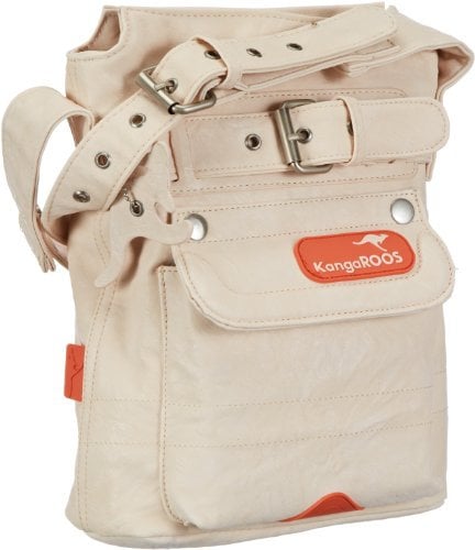 KangaROOS JEAN B0287, Damen Schultertaschen, Elfenbein (pale 7), 21x27x6 cm (B x H x T)