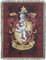 Harry Potter House Ravenclaw Reisekissen mit Applikation Tapisserie-Überwurf 4' x 5' Gryffindor Shield
