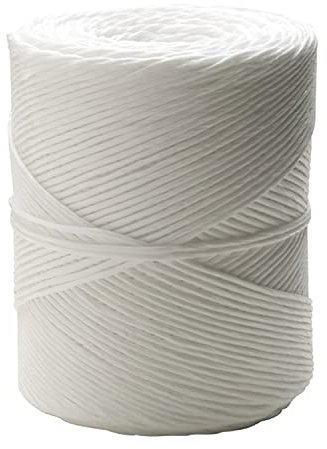 WOLFPACK LINEA PROFESIONAL - Cuerda Rafia Bobina 750 gramos Color Blanco