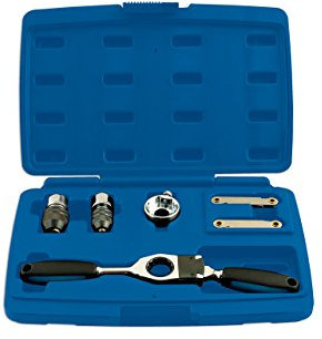 Laser 6071.0 Gewindebohrer und Schneideisenhalter Satz, 6-Teilig