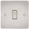 Knightsbridge FP2000PL FPAV2000PL Flat Plate 10A 1G 2 Way Switch-Pearl
