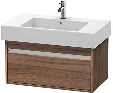 Duravit kt669007979 Waschtisch Waschbecken 800 x 455 Nussbaum natur