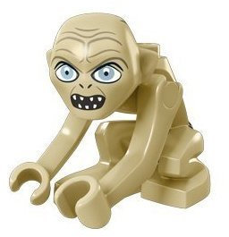 Lego Herr der Ringe Gollum Minifigur
