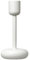 Iittala Nappula Kerzenständer, Edelstahl, Weiß, H 18,3cm/Handwäsche