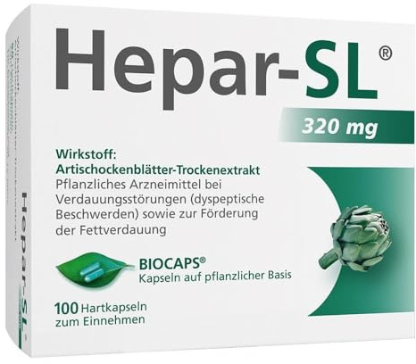 Hepar-SL 320 mg Kapseln, 100 St. Kapseln