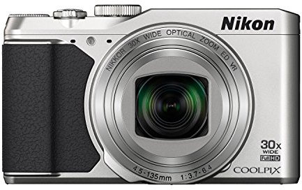 Nikon Coolpix S9900 Digitalkamera (16 Megapixel, 30-Fach Opt. Zoom, 7,6 cm (3 Zoll) OLED-Display, USB 2.0, bildstabilisiert) Silber