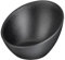 APS bol Ø 12,5 cm, H: 8,5 cm mélamine, noir, Steinoptik