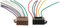 HQ Polychlorure de vinyle (PVC) ISO-STANDARD cable adaptateur ISO pour autoradio