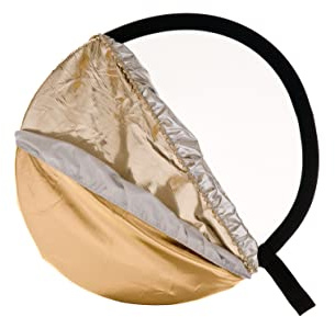 Manfrotto Bottletop 5:1 50,8 cm (20 Zoll) Diffuser mit Gold/weiß & sunfire/Silber Cover