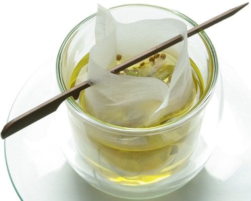 Filtri di carta per tè / caffè + elegante bastoncino riutilizzabile, 20 filters + 1stick