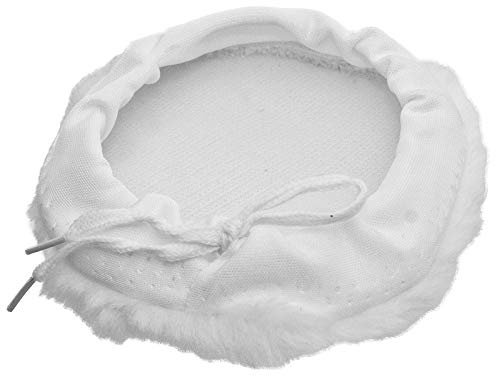 Ø 125 mm Polierhaube Lammfell Polierpad Lammwollhaube für Polierteller
