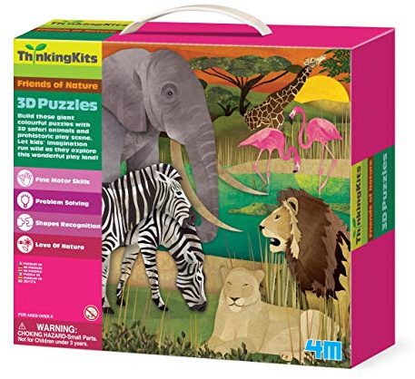4M - 3D Safari Puzzle (00-04679).