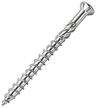 5 x 60 mm Edelstahl C1 Terrassenschrauben gehärtet Torx TX 25, Cutspitze 200-1000 Stück wählbar (1000)