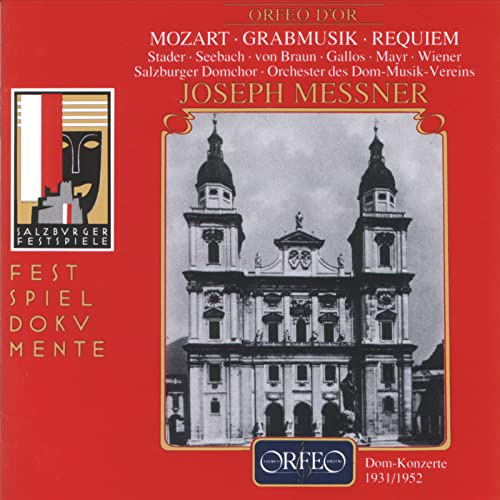 Kirchensonate Es-Dur & Grabmusik KV 42 & Requiem