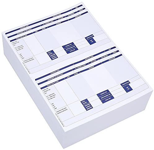 Freeway Blue & White,A4 1 Part Pay Advice (Pack of 1000),