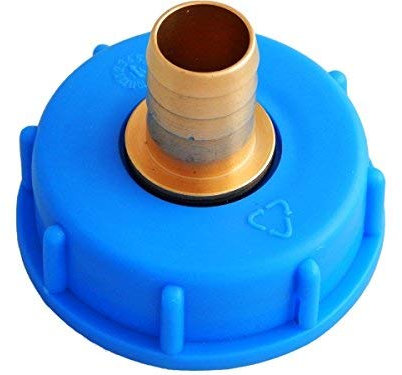 IBC Wassertank-Zubehör, Schlauchanschluss mit Varioadapter , DIN61