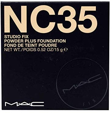 MAC Studio Fix Powder Plus Foundation - NC35 - 15g/0.52oz [Personal Care]