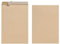 Herlitz Versandtasche B4 100 g Haftklebend, Recyclingpapier, blauer Engel, 10-er Packung, eingeschweißt, braun