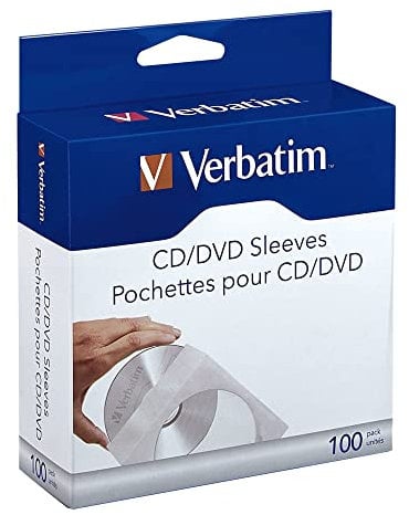 Verbatim CD Sleeves (Paper) 100pk