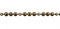 Heiro 10 Meter Ziernagelstangen altgold gefleckt 11 mm 130 1/3