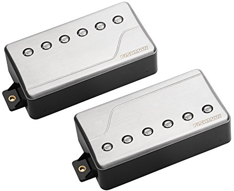 Fishman Fluence Classic Humbucker Pickup Set, Brushed Stainless 0.31 x 1.97 x 4.72 inches