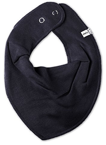 1402 Scarf bib -dribble tight -solid 195 Stone Grey