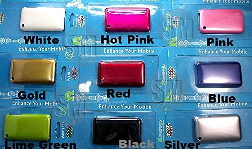 für Apple iPhone 3G / 3GS Hülle Abdeckung hart zurück Clip auf (Silver / Silber)