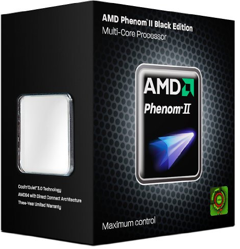 AMD Phenom II X4 940 Quad-Core Prozessor Black Edition (Sockel AM2+, 3GHz, 8MB L2+L3 Cache)