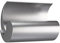 Massive Wandleuchte Zita dimmbar, Aluminium gebürstet, 100W Aluminium Gebürstet