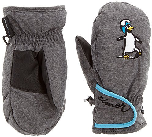 Ziener Jungen Handschuhe Loomes Minis Gloves Babyhandschuhe, Dark Melange, 98 cm