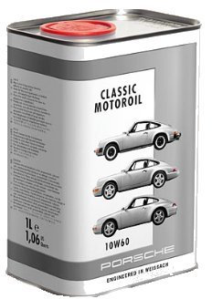 1 Liter ORIGINAL Porsche CLASSIC Motoröl Öl 10W-60 911 G ab 3,0 Liter 964 993