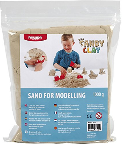 Sandy Clay Sable à modeler, naturel, taille unique