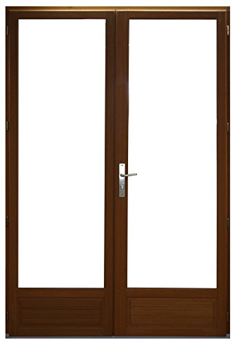 Porte Fenêtre en bois 2 vantaux 225 x 140
