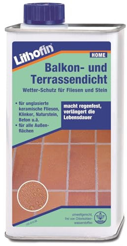 LITHOFIN HOME Balkon- und Terrassendicht, 1 Liter