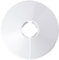 PLUMB-PAK PPS444-8AMZ Pipe Collars, White, 1-Pack, Set of 8 Pieces