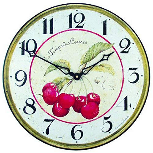 Roger Lascelles, French Cherry motif Wall Clock
