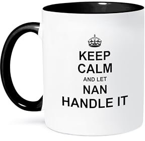 3dRose, 11oz Two-Tone Black Mug, Black/White