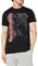 AWDIP Men's Contrast Trooper T Shirt, Black, L UK
